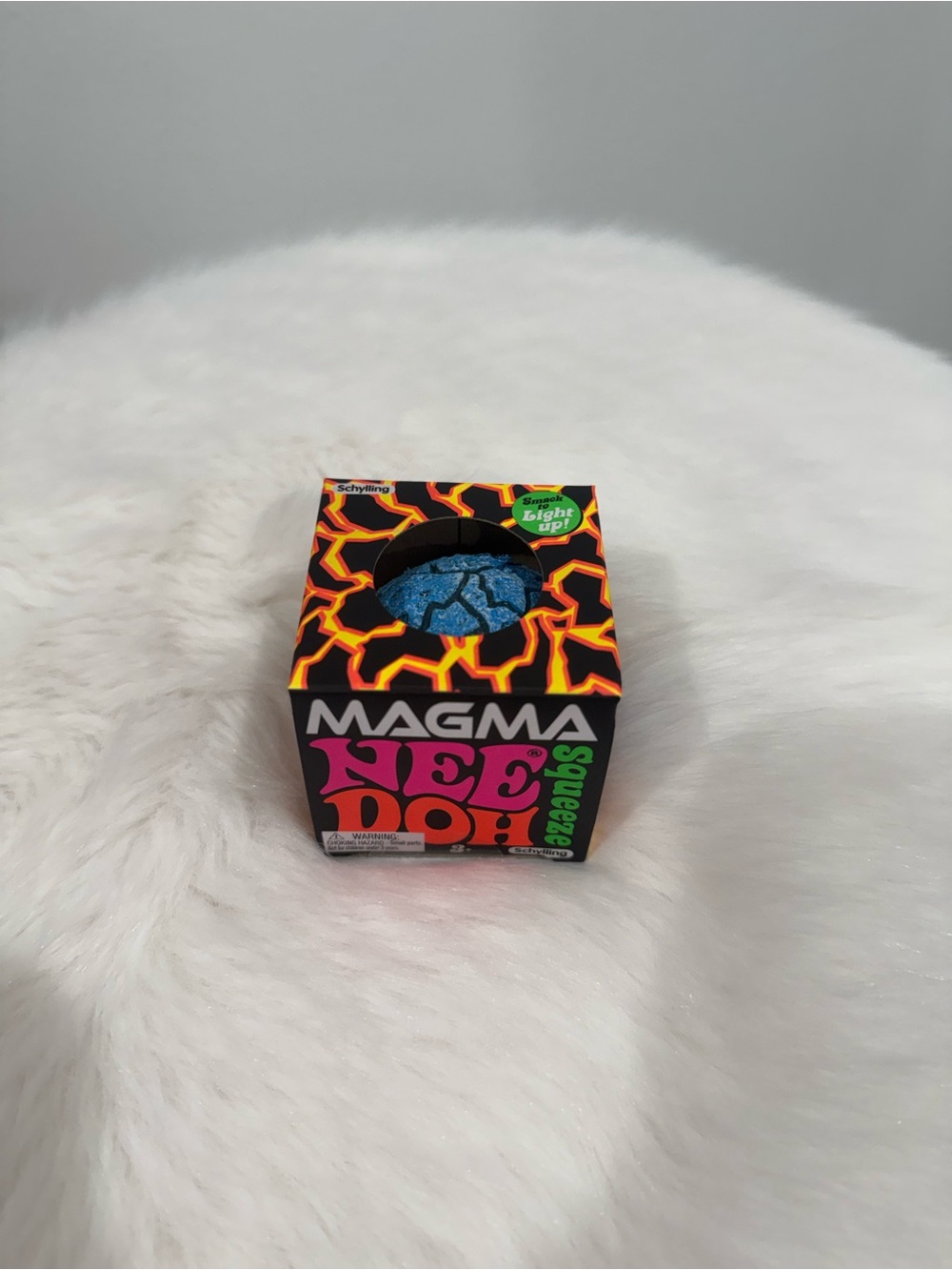 Magma NeeDoh - Blue - ULTRA RARE - LIGHTS UP☄️💥✨